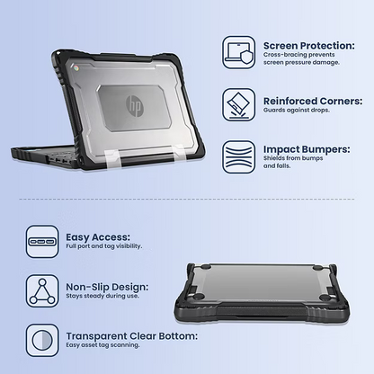TechProtectus EduShield Case-HP Fortis 11 inch G10 Chromebook