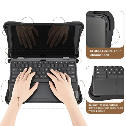 TechProtectus ShockProof Hardshell Chromebook Case -Lenovo 300E/W Gen4