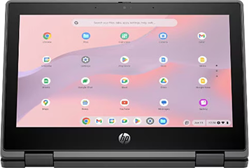 HP Pro x360 Fortis 11 G3 11.6" Touchscreen Chromebook - HD - Intel Celeron N4500 - 4 GB - 32 GB Flash Memory - Black