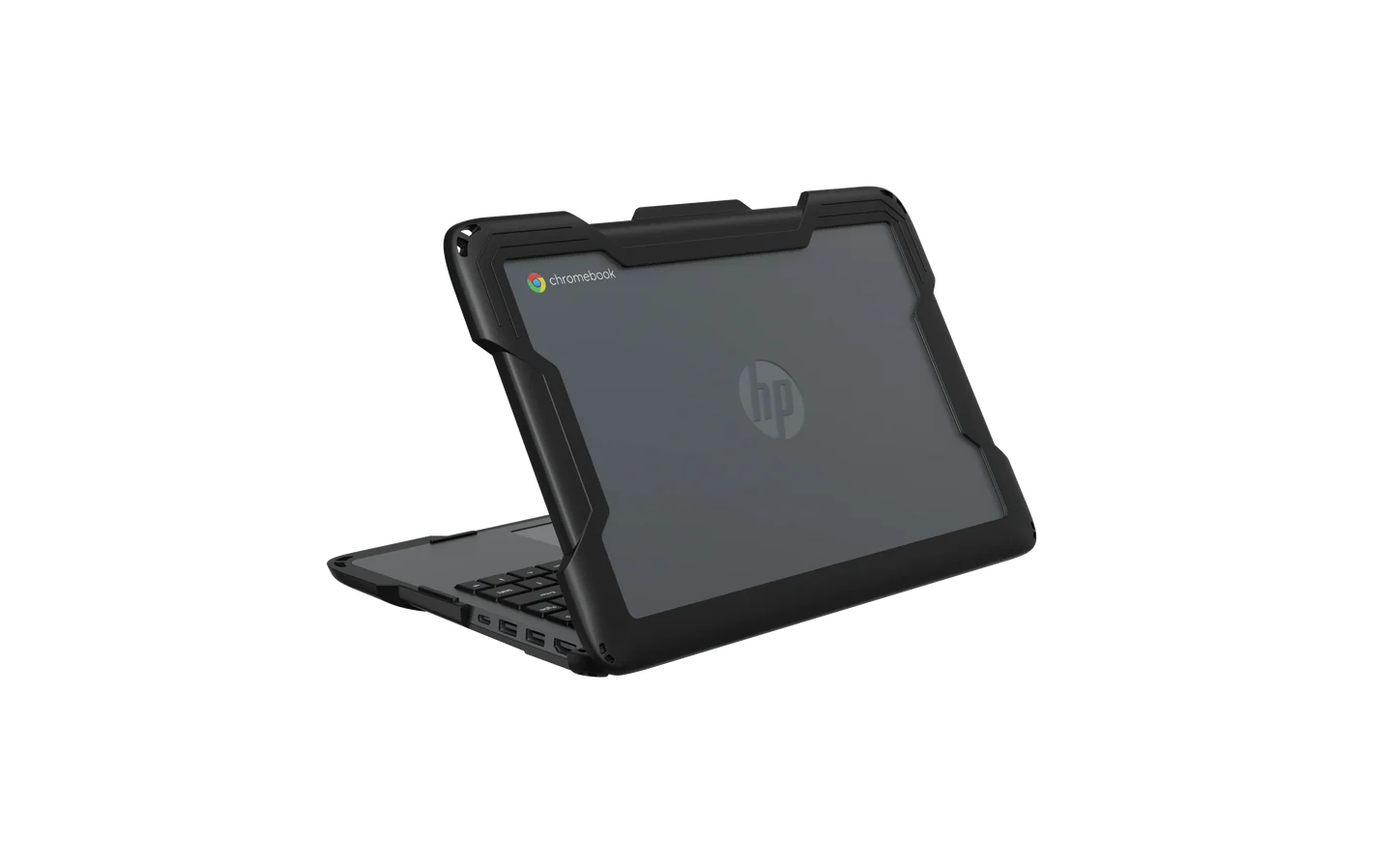 NK Rugged Shell Case for HP Fortis 11" G10 Chromebook - Black