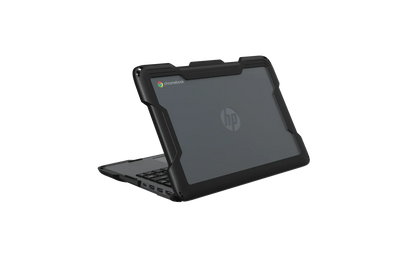 NK Rugged Shell Case for HP Fortis 11" G10 Chromebook - Black
